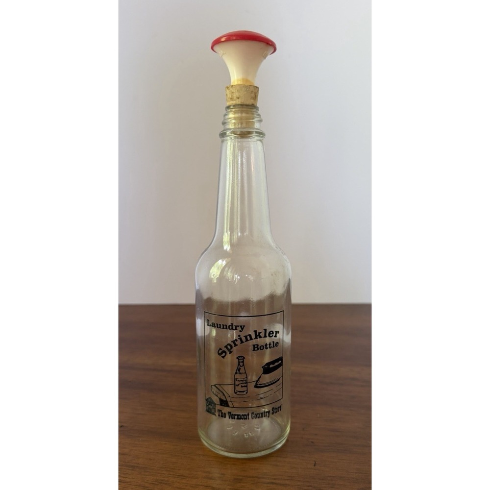 The Vermont Country Store Water Sprinkle Bottle For Ironing Household Accessory